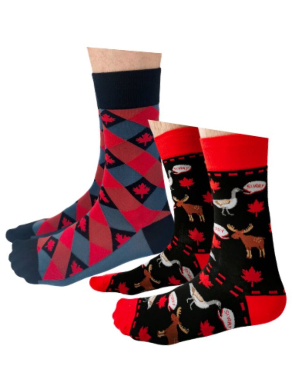 Men's Uptown Sox Crew Sock Bundle | Proud Canadian | Mix & Match | NWT